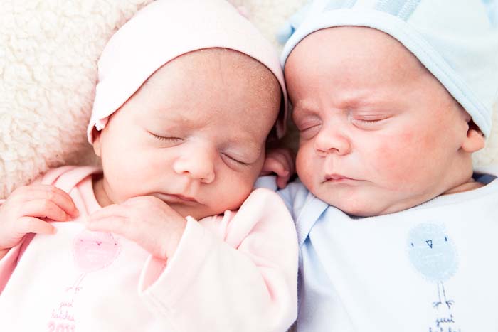 newborn twins photography